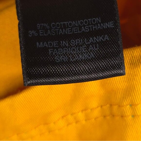 Marc by Marc Jacobs Yellow Sheath Mini Tank Sundress Dress Pockets Size 6 - Picture 11 of 11